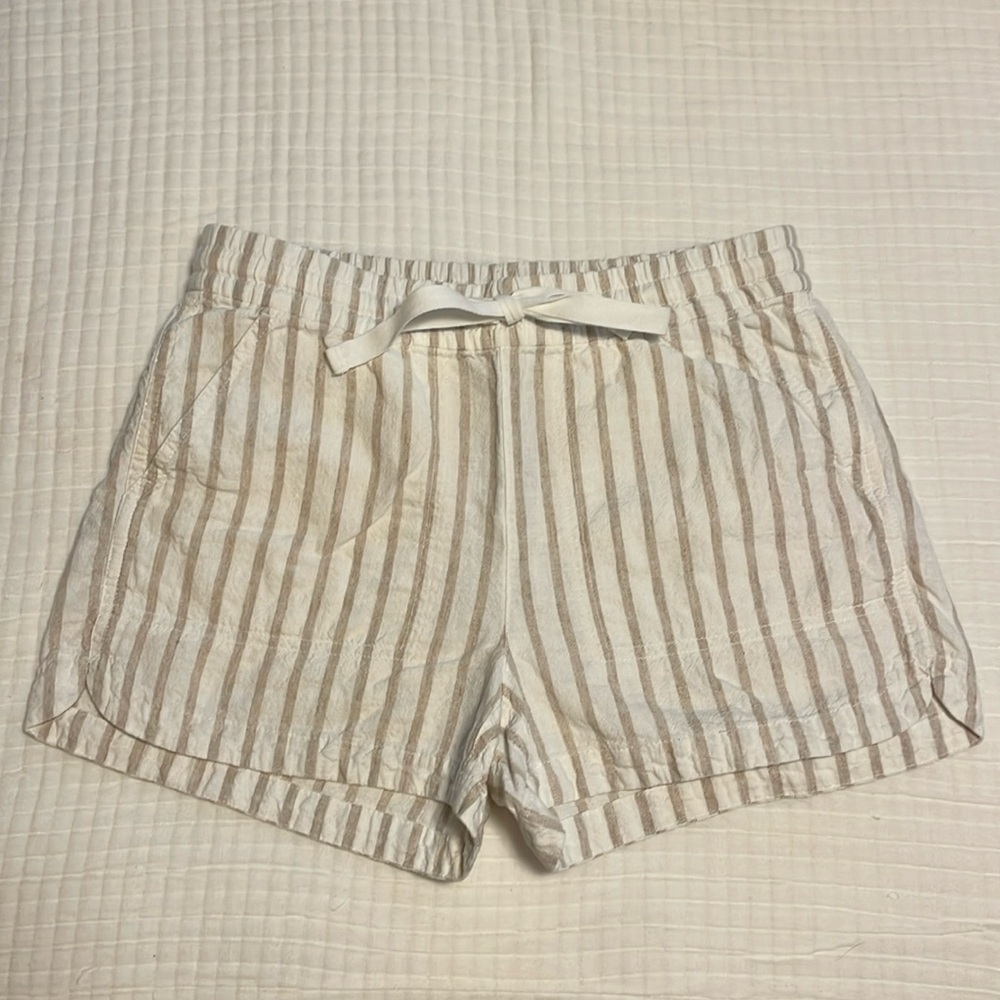 J. Crew Seaside Linen Shorts